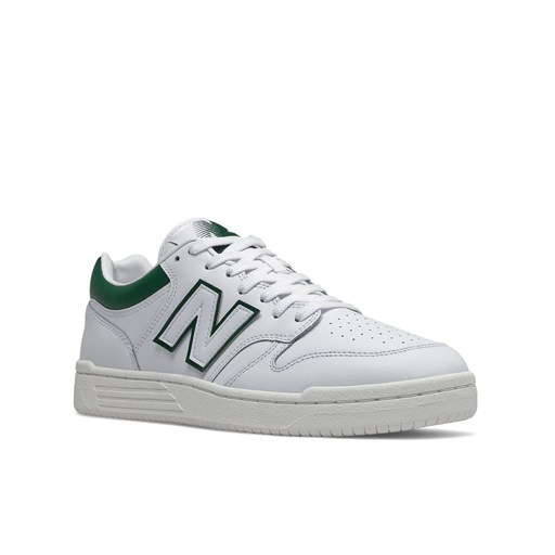 New Balance 480 Sneakers, White/Timberwolf, 42.5