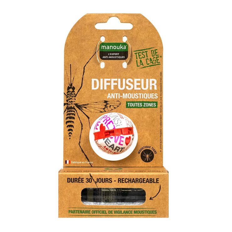 Diffuseur anti-moustiques + recharge 6ml