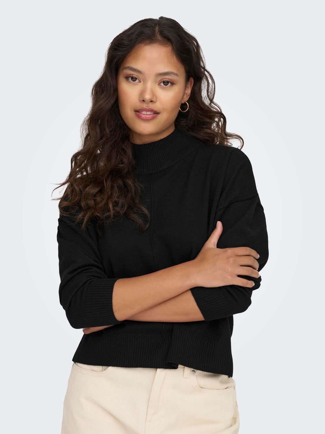 JDYPRIME Strickpullover Black