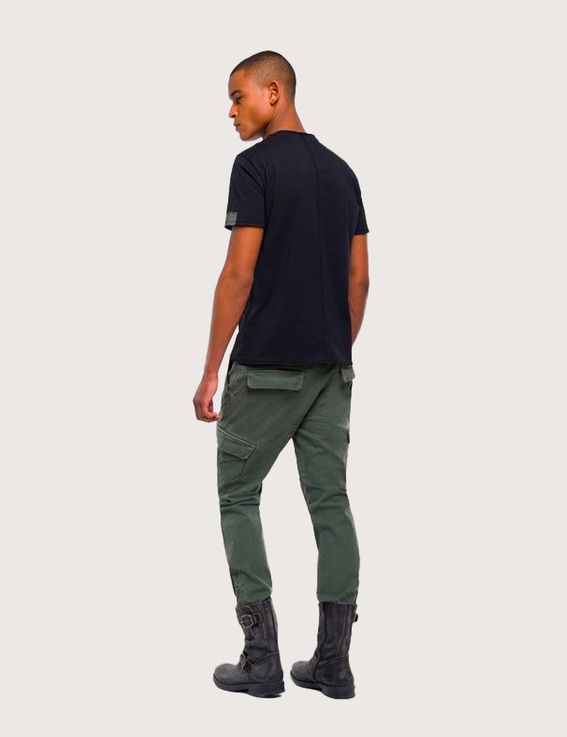 REPLAY T-SHIRT EN COTON NOIR