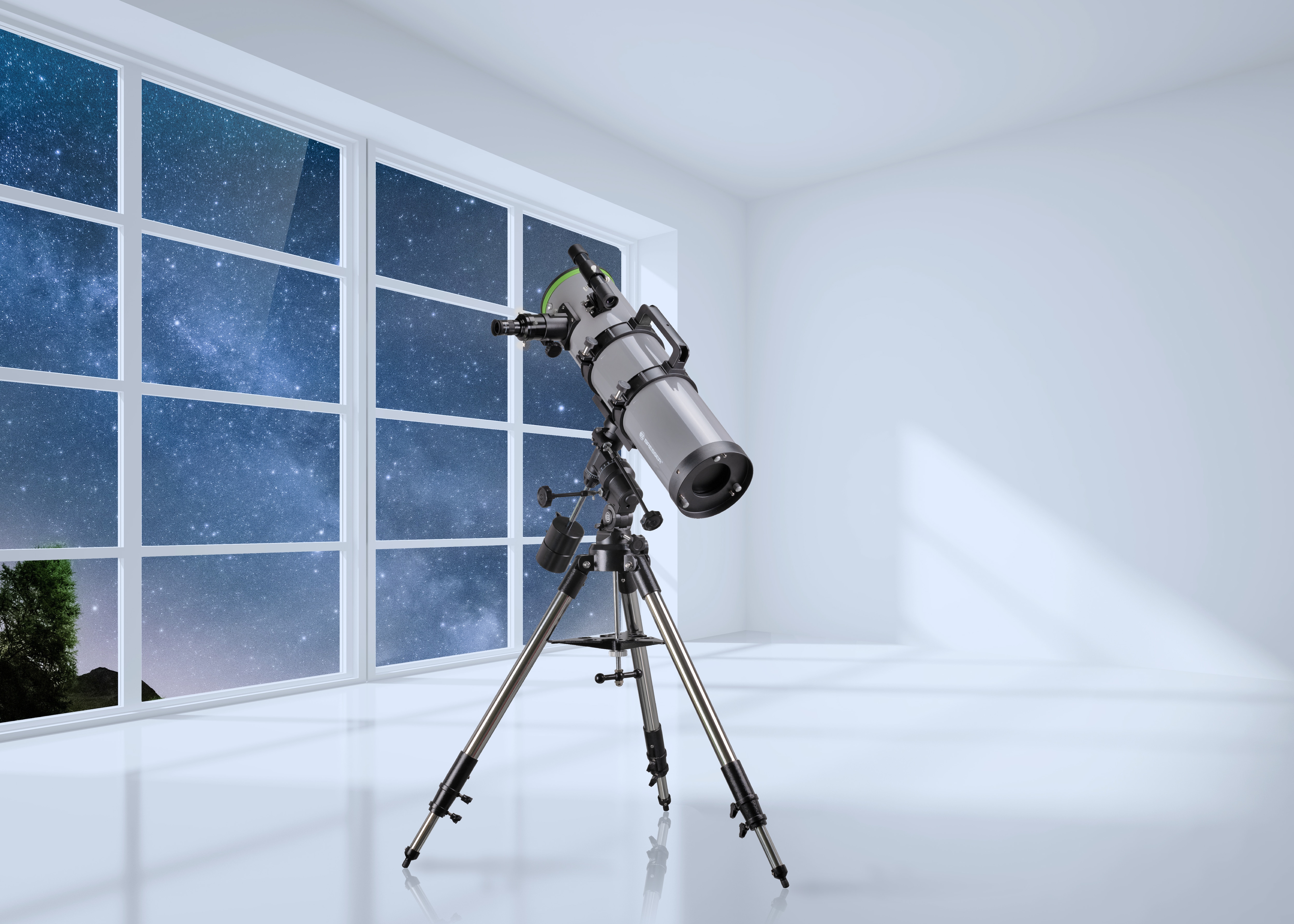 BRESSER Space Explorer 150/750 Teleskop mit EQ-3-Montierung