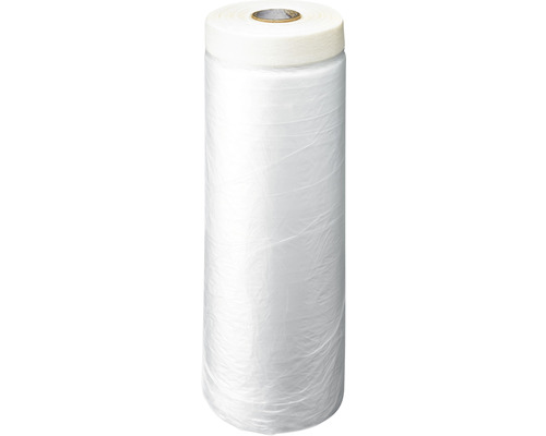 ROXOLID masker masking tape met folie crêpe beige 270 cm x 25 m