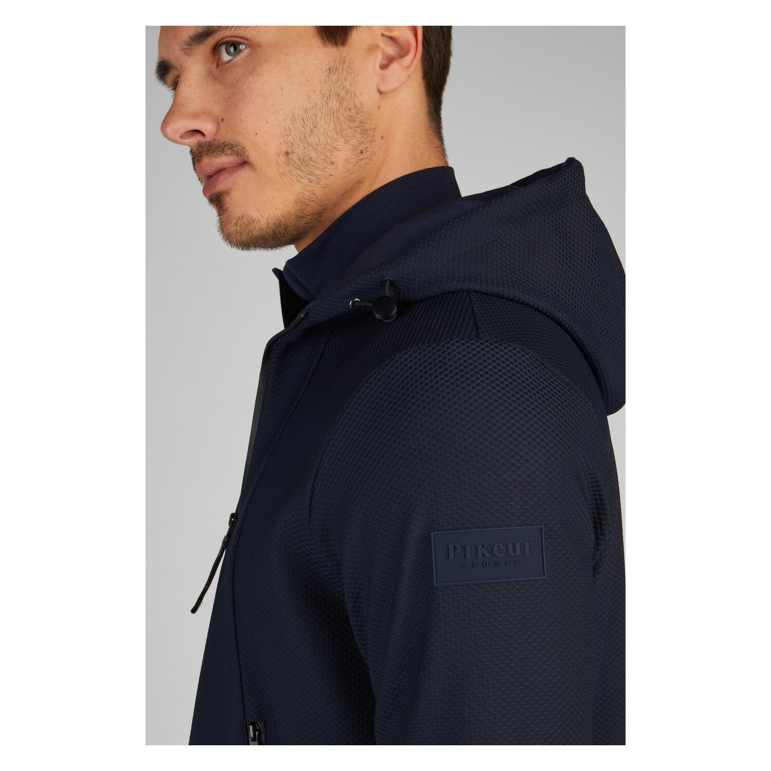 PIKEUR Sports Collection Mesh-Fleecejacke  - nightblue