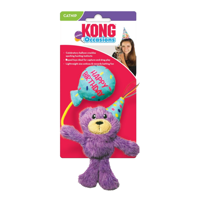 Kong - Cat Occasions Birthday Teddy 18x13cm