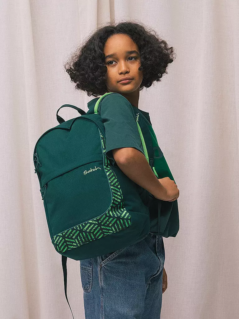 SATCH Rucksack Daypack Fly Get Lost grün