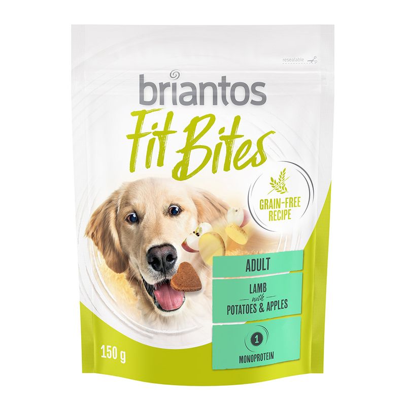 Briantos Bouchées agneau, pommes de terre, pommes pour chien