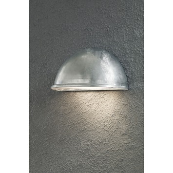 Konstsmide buitenlamp Torino flush gegalvaniseerd 28cm