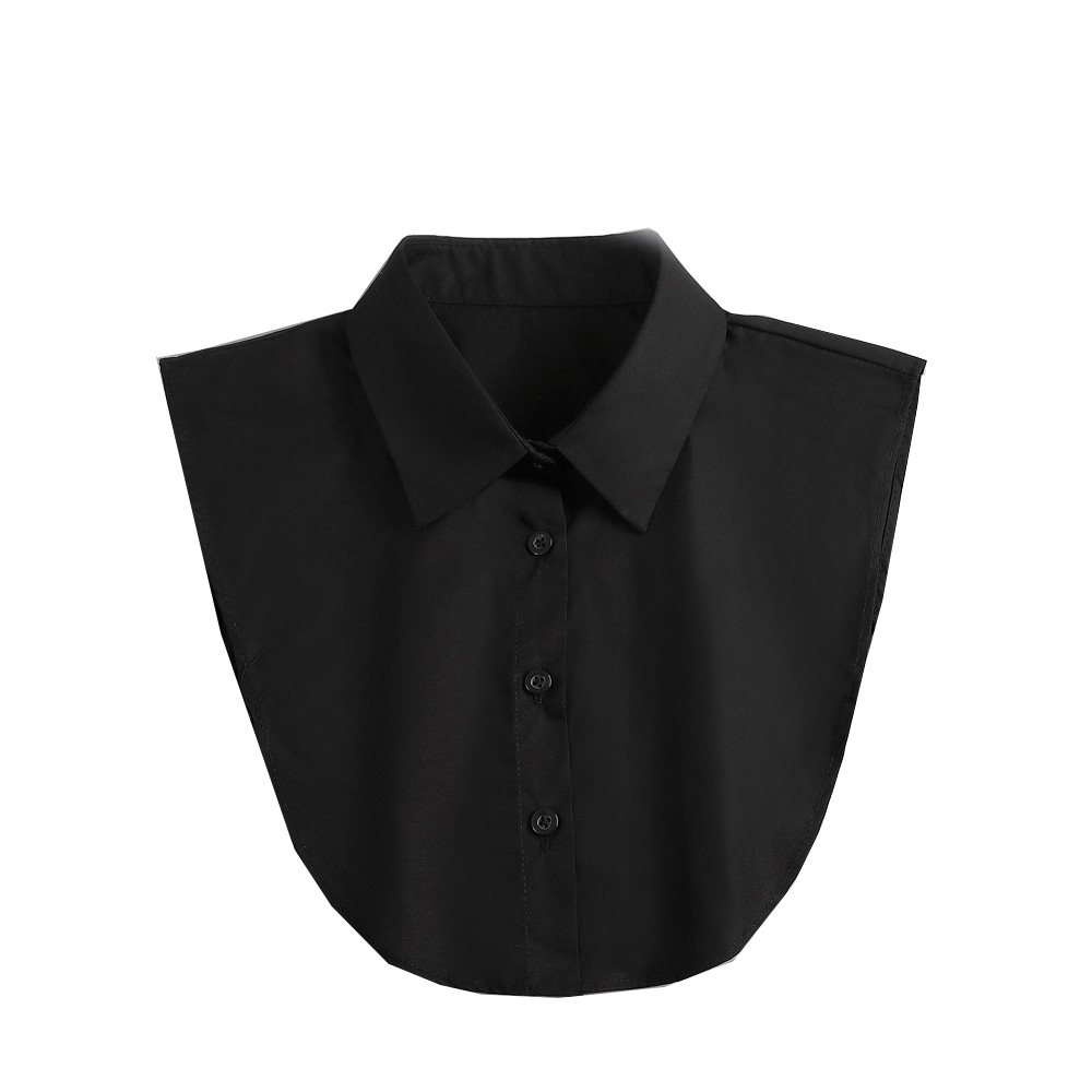 Falscher Kragen Damen Fashion Accessoire Blusen Kragen - Schwarz