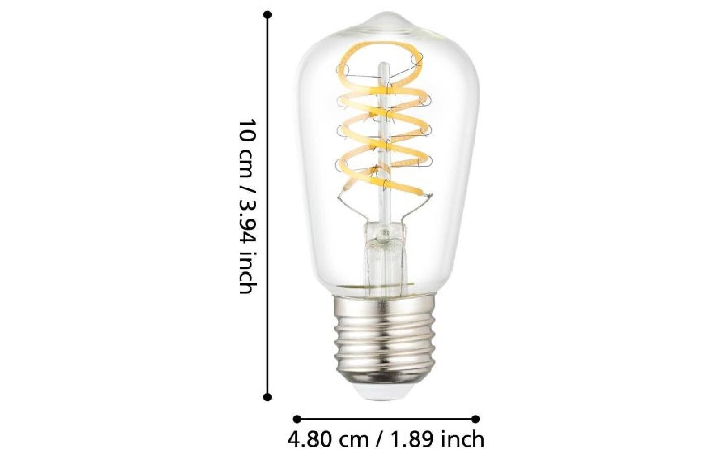 Lampe 7.3 W E27 WarmweissFilament LED-Glühbirne