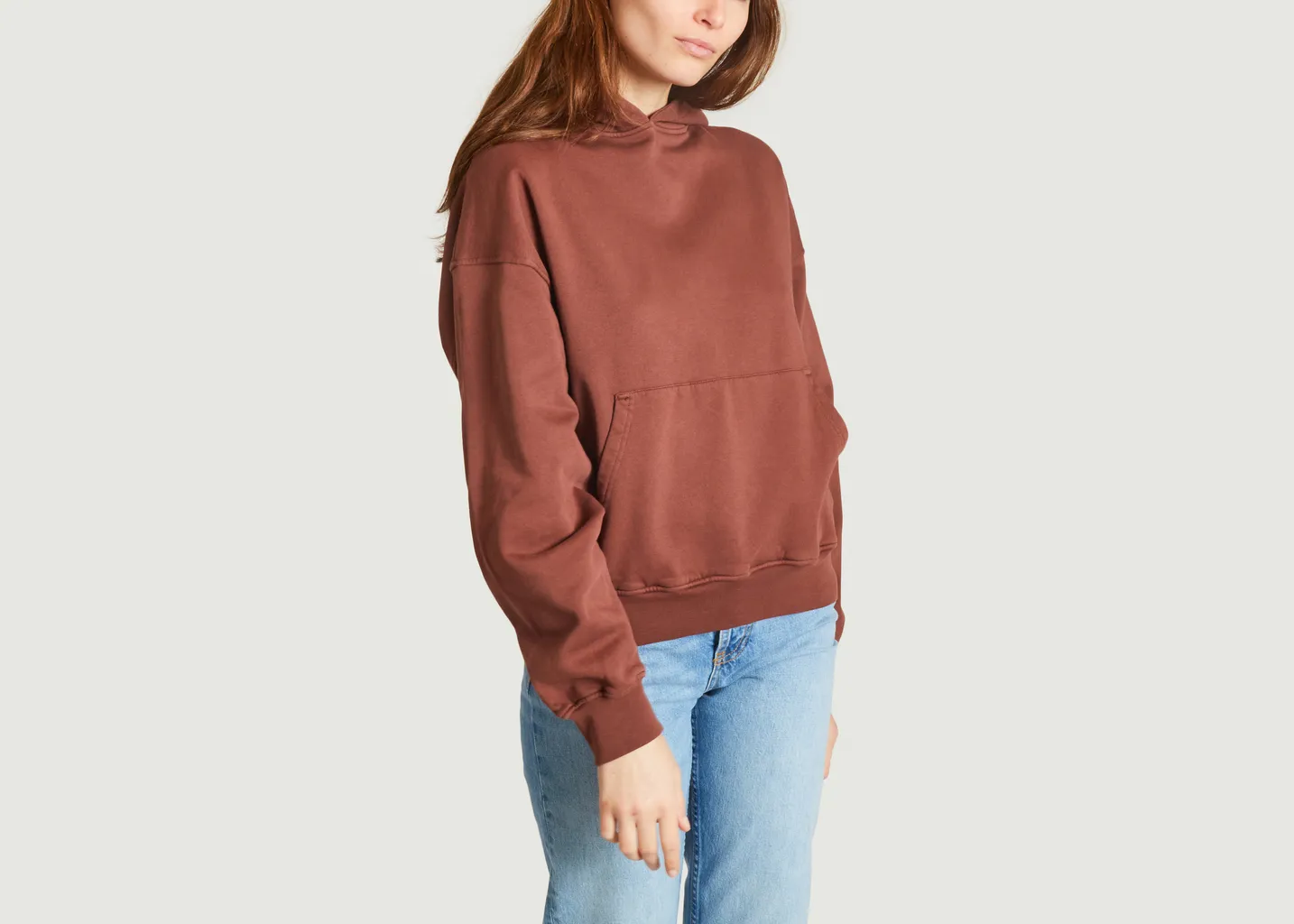 Hoodie Oversize en Coton Biologique Colorful Standard