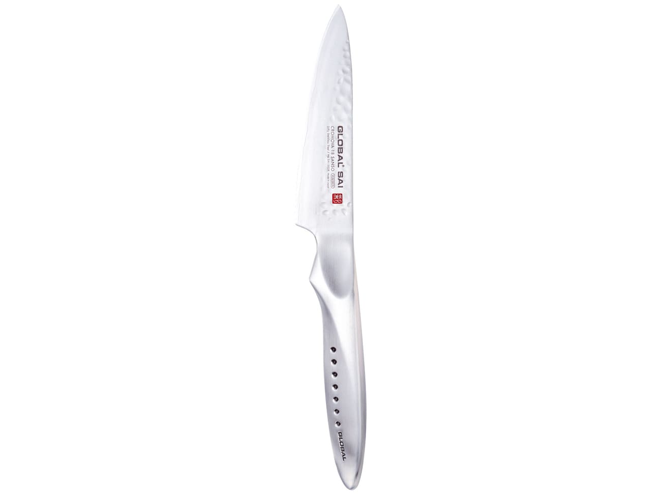 Couteau d'office SAI-S02R - Lame classique 10 cm - Global