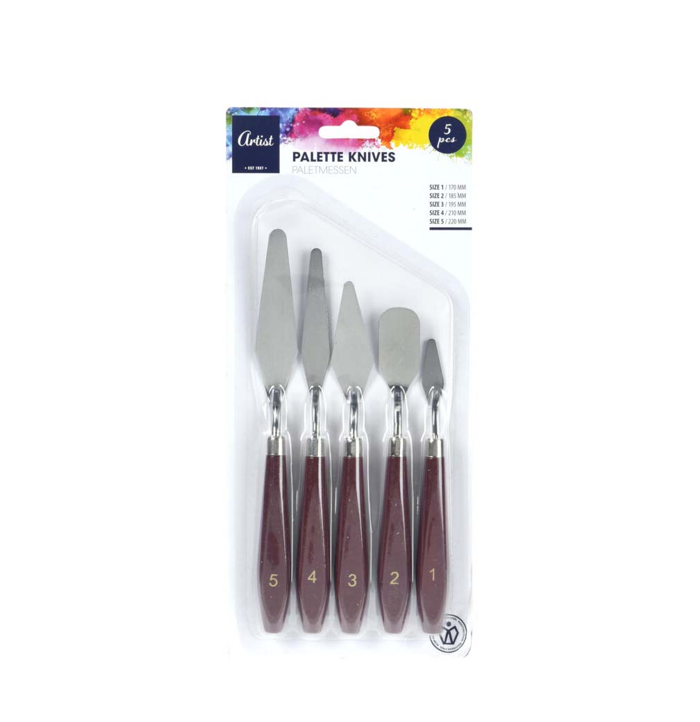 Malmesser 5er Set
