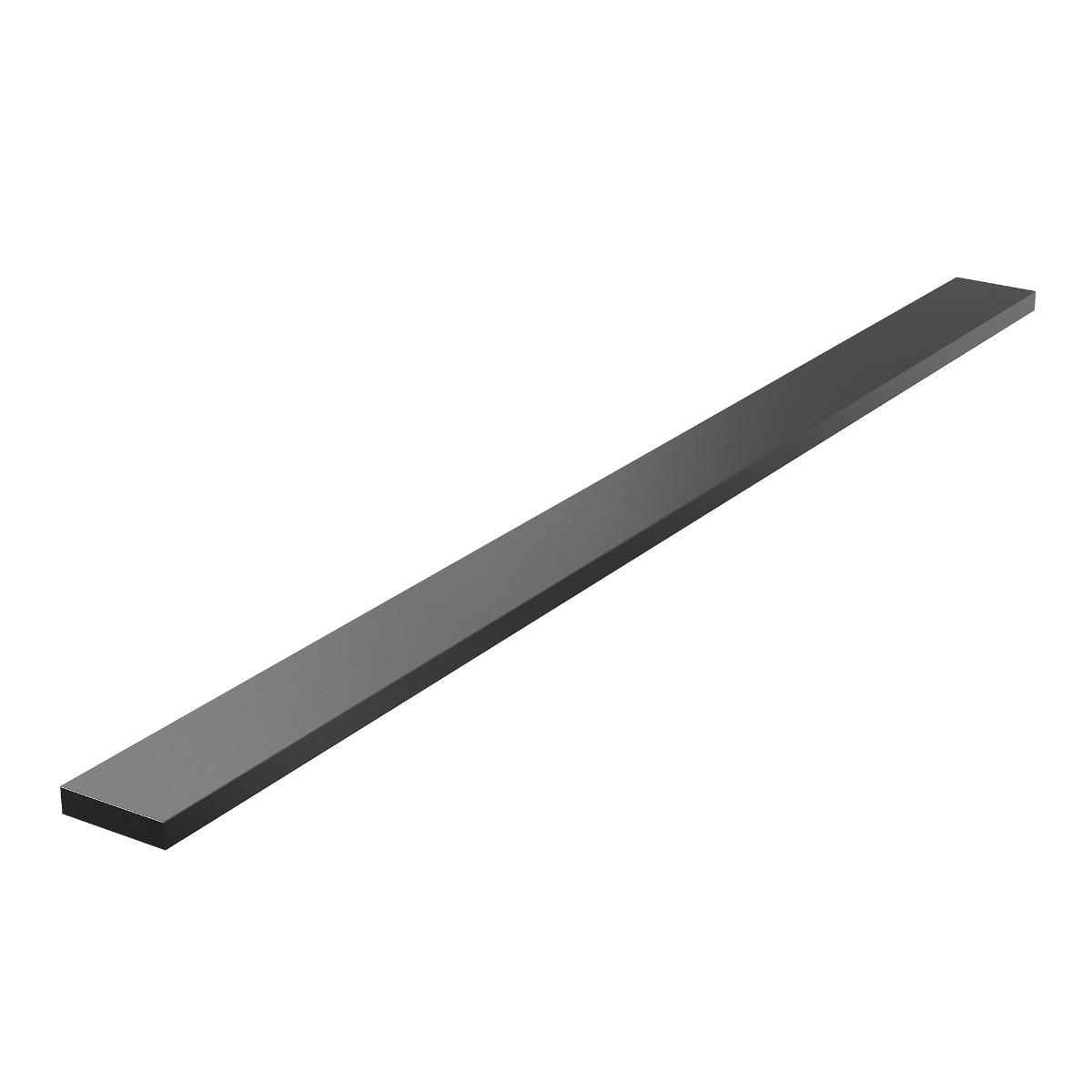 Brauer los multifunctioneel tegelinlegrooster 100cm gunmetal geborsteld PVD