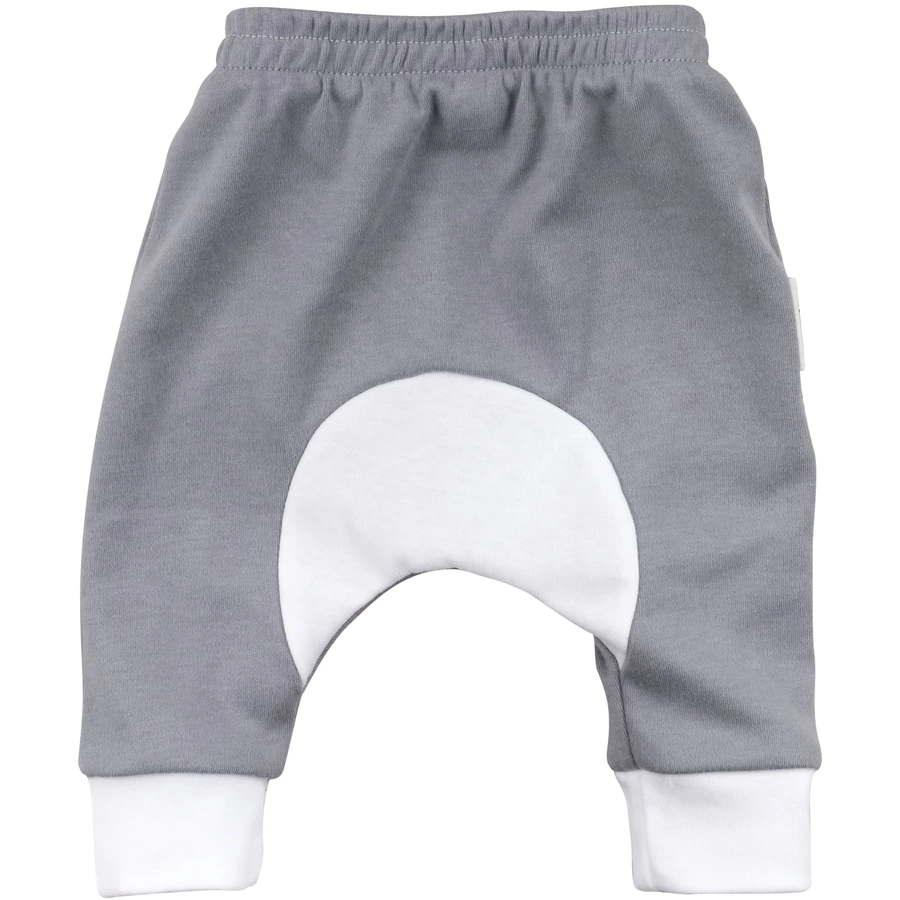 Baby Sweets 2tlg Set Shirt + Hose I love Mama & Papa weiß grau