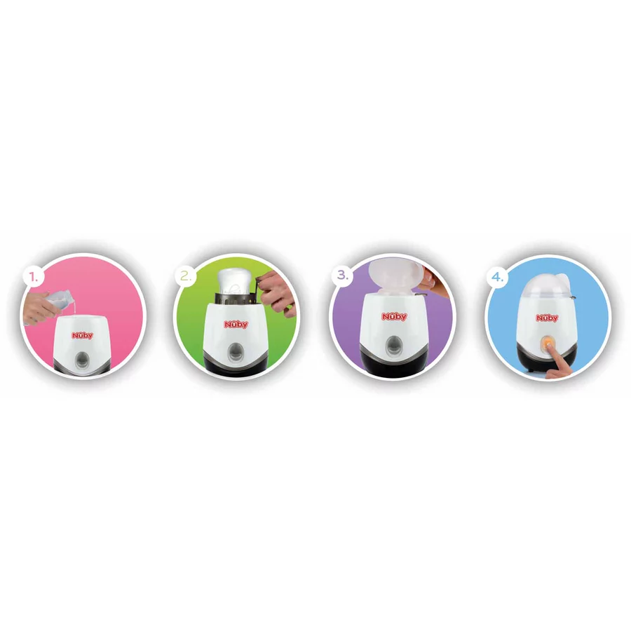 Nûby 2-in-1 Babykostwärmer und Sterilisator One Touch