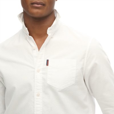 Chemise à manches longues homme Vintage Washed Oxford SUPERDRY