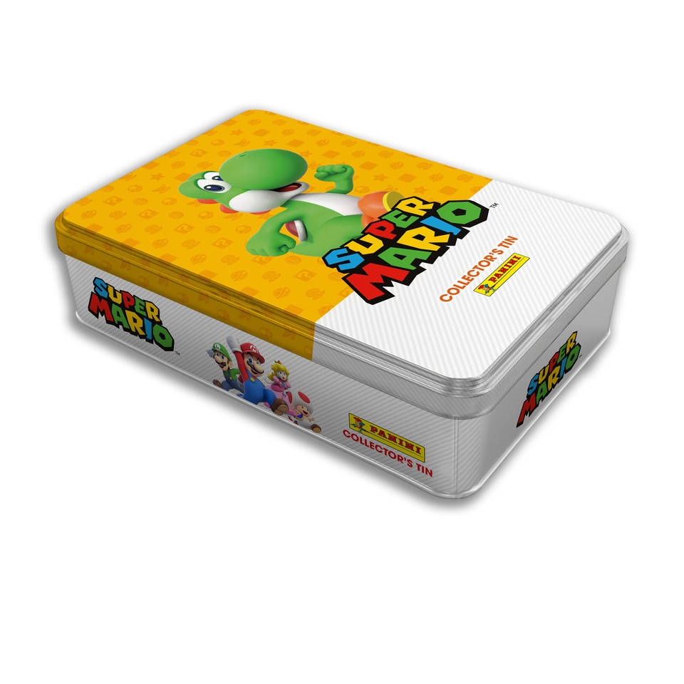 Panini Super Mario Sticker 2 slim tin