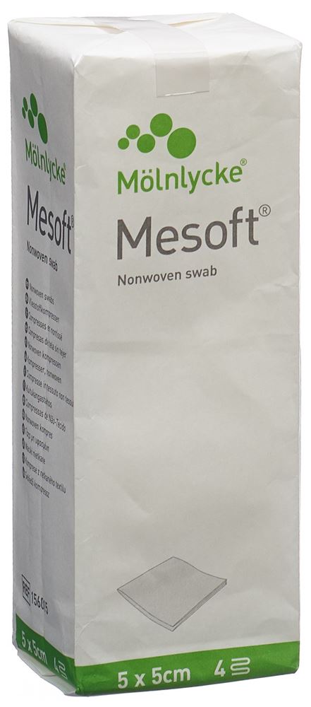 MESOFT Kompressen<br>100 Stück, 5x5cm, unsteril