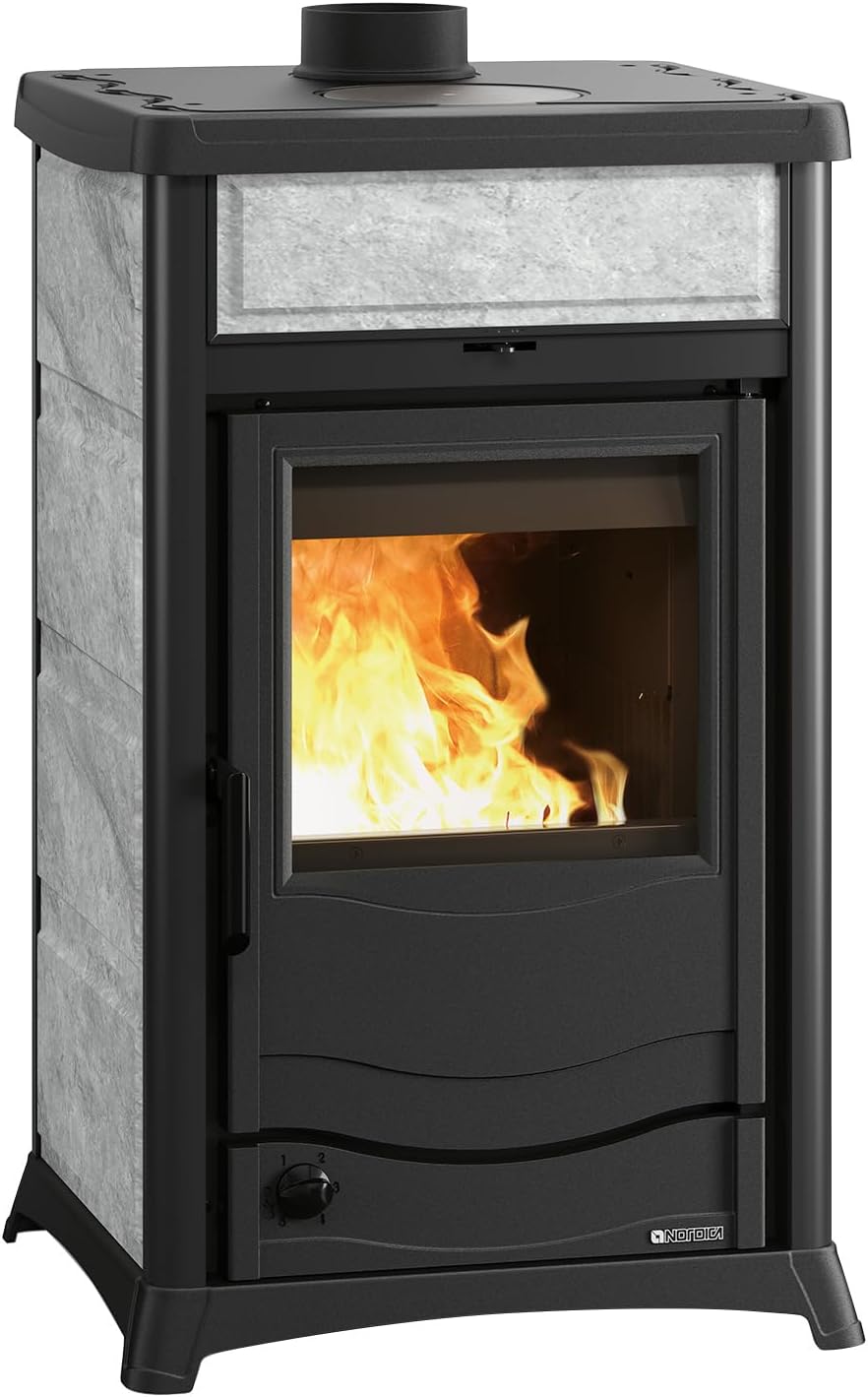 Nordica - termostufa a legna nordica termorossella plus evo dsa 4.0 pietra naturale - 31096