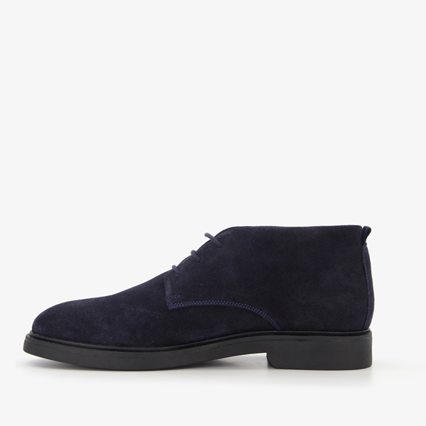 Van Beers suede heren veterschoenen