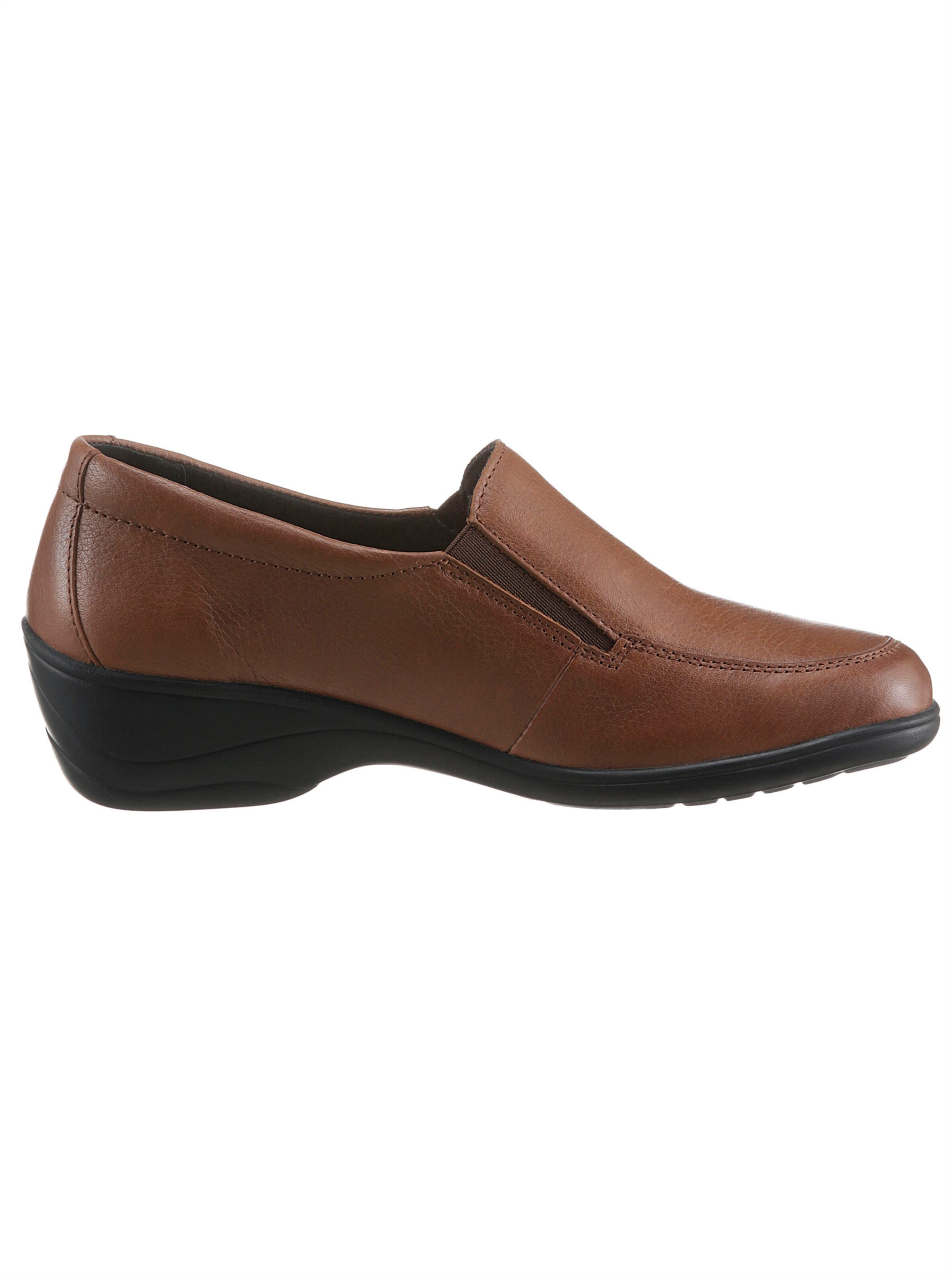 airsoft comfort+ Slipper in cognac