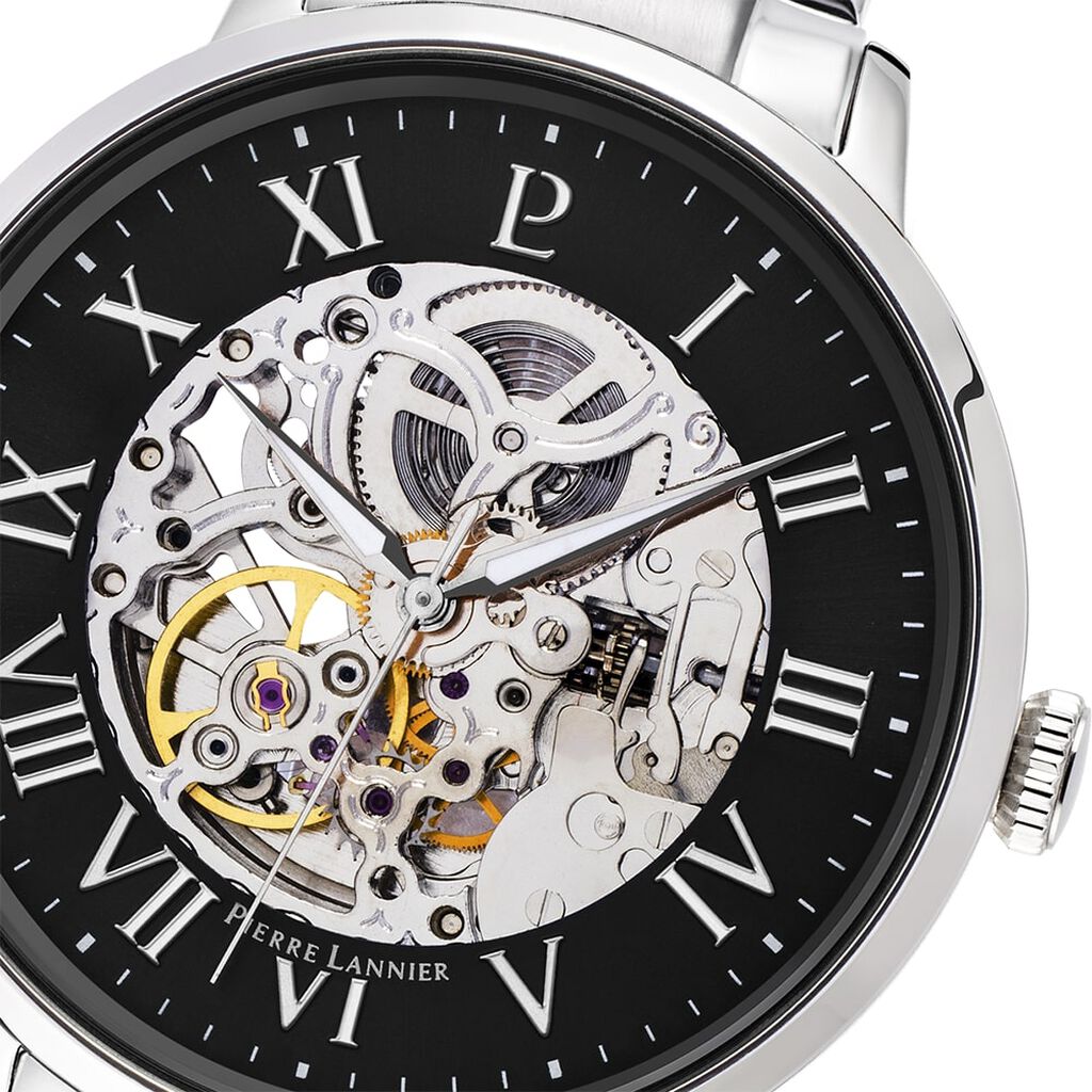 Montre Pierre Lannier Collection Automatic Noir