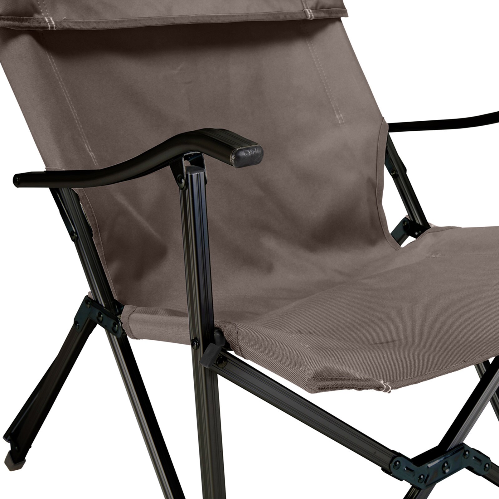 GRAND CANYON El Tovar Hochlehner Camping Falt Stuhl Outdoor Armlehne Alu 100 kg Farbe: Dark Blue