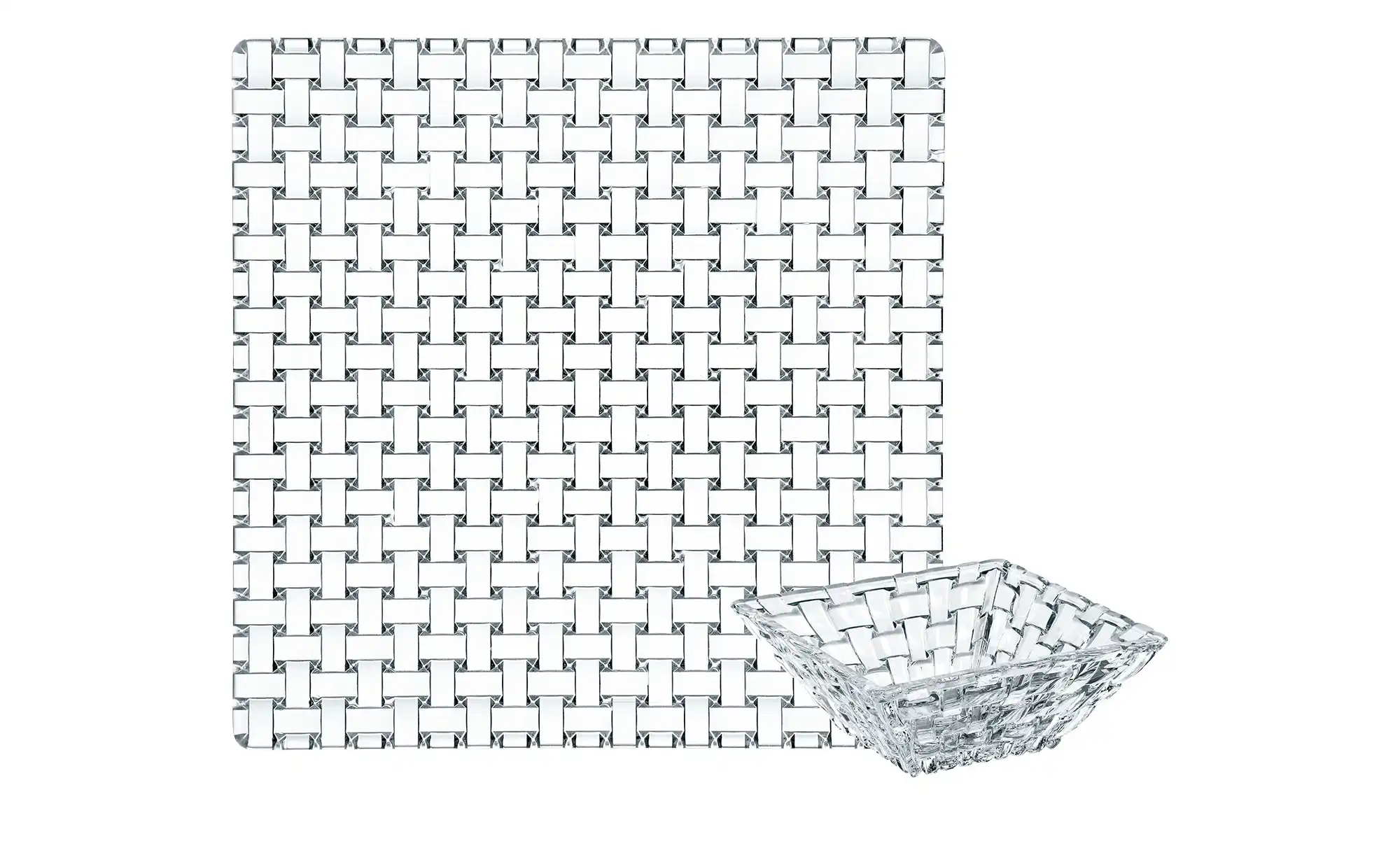 Nachtmann Servierset, 5er Set 1 Platte und 4 Schälchen Bossa Nova