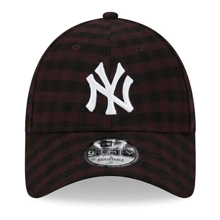 New Era New York Yankees Flannel 9Forty Cap Senior