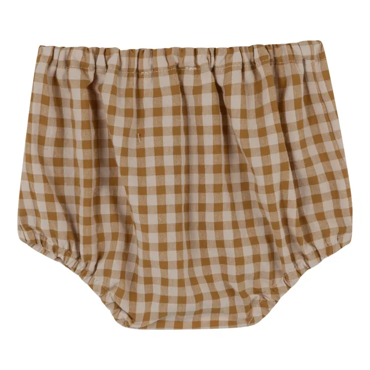 Babe & Tess Bloomer Vichy | Camel