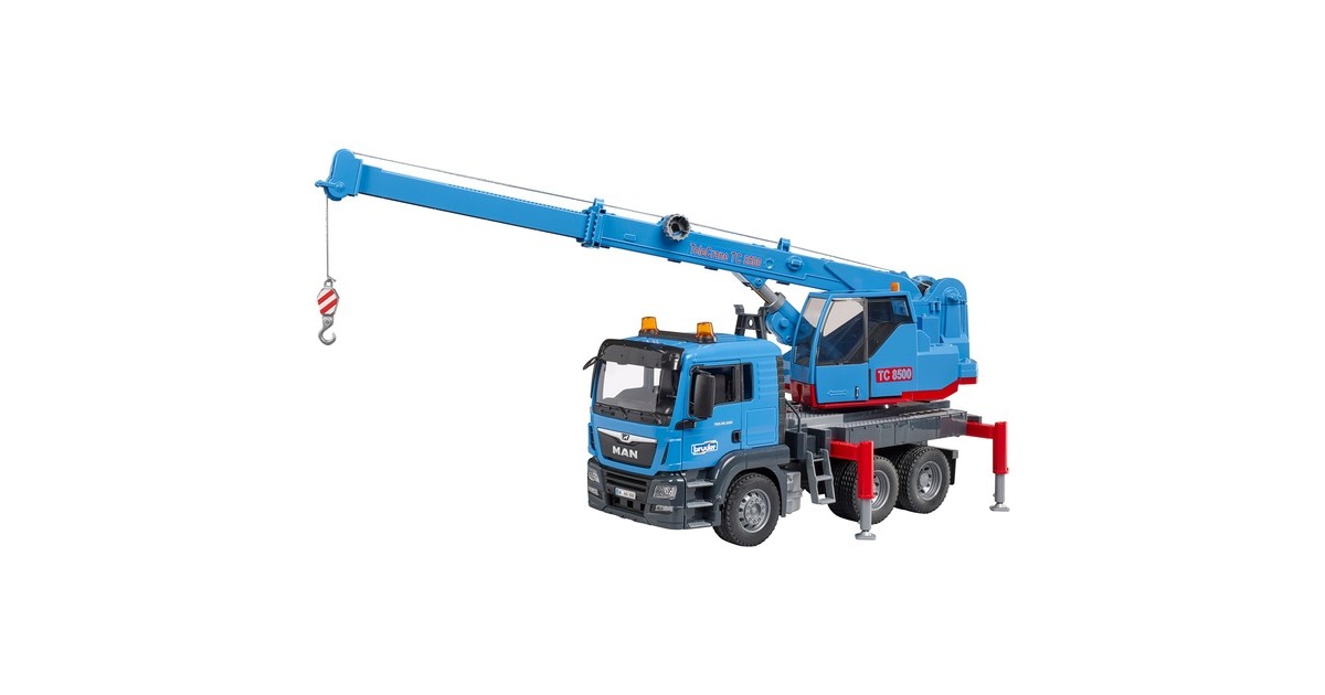 bruderMAN TGS kraanwagen TC 8500 Modelvoertuig  (03771)