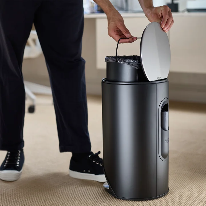 Joseph Joseph - Arc Treteimer, 30 L, schwarz
