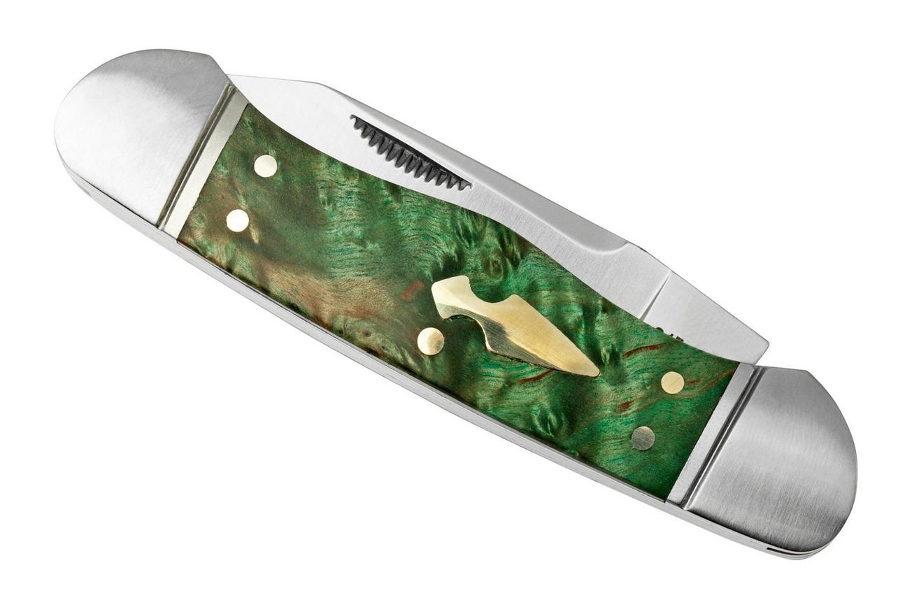 Rough Ryder Reserve Kayak D2 Stabilized Oak, RRR018 slipjoint zakmes
