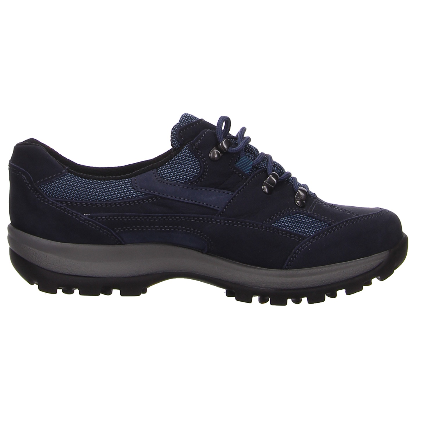 Waldläufer Schnürschuh blau blau