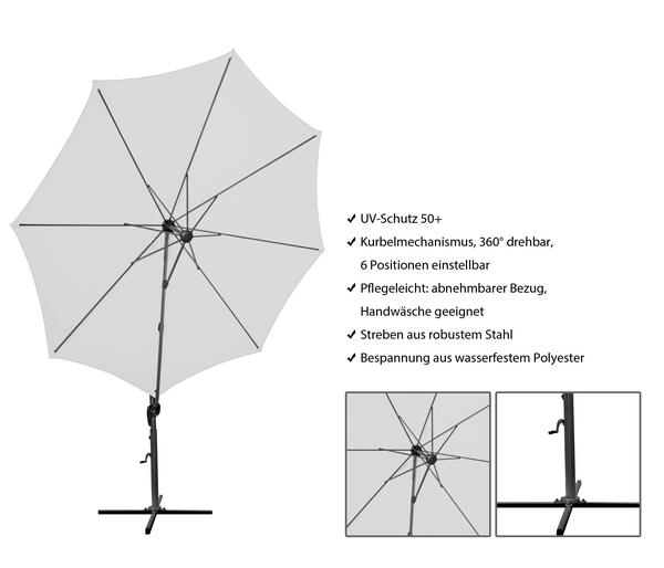 derby Pendelschirm Ravenna Smart, rund, ca.