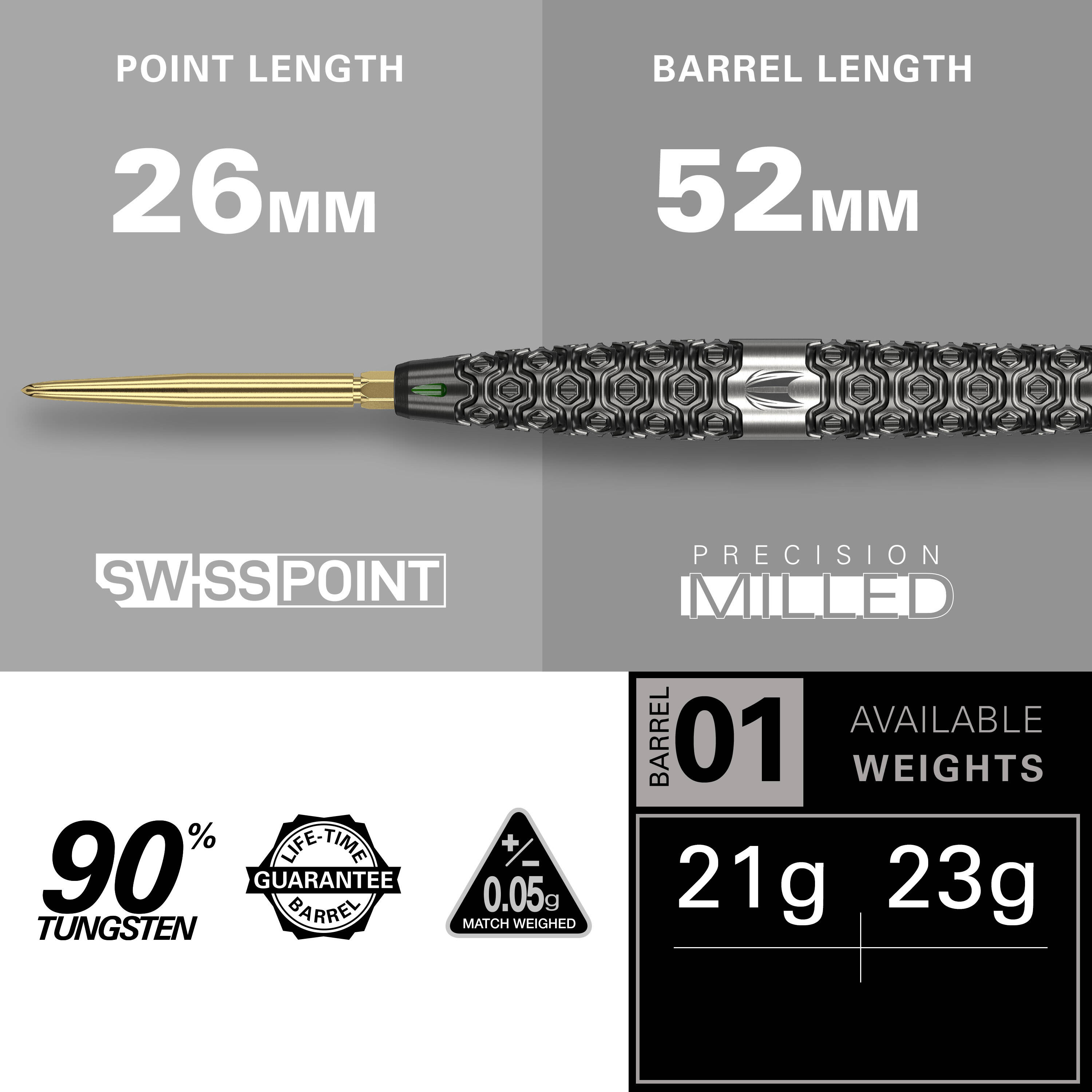 Target - Swiss Point - Cult 01 - Steeldart