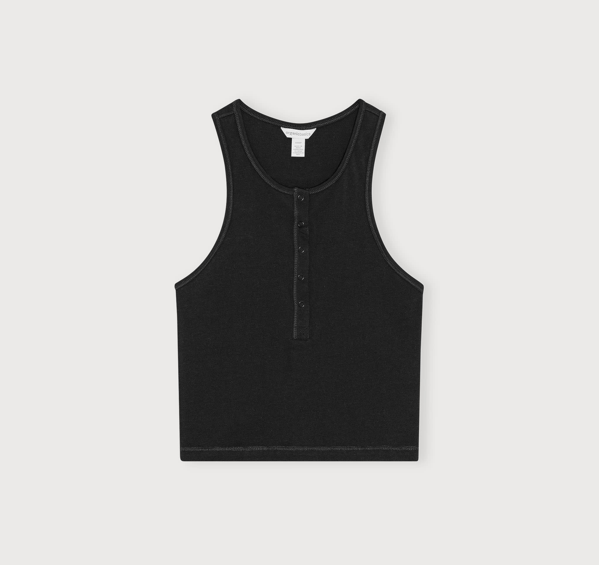 ORGANIC COTTON<br>Core Sport Henley Tank Top