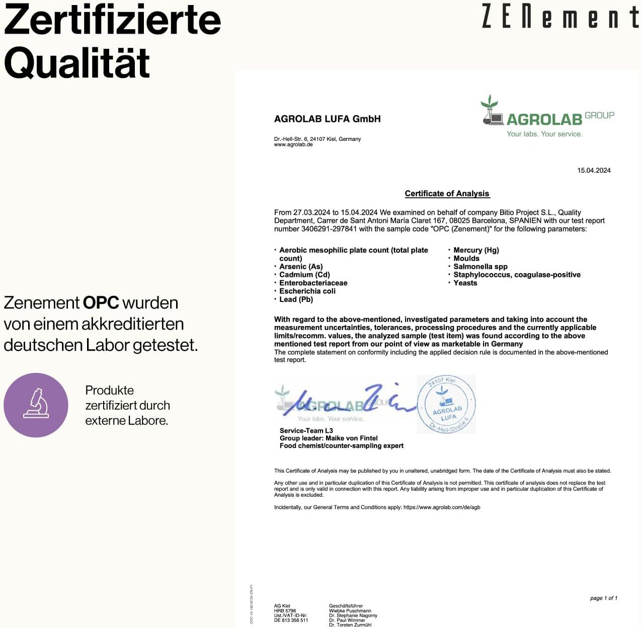 Zenement OPC Traubenkernextrakt Kapseln