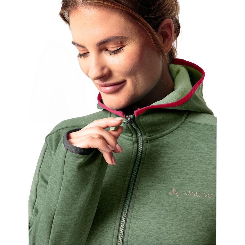Vaude Damen Valsorda Fleece Hoodie Jacke