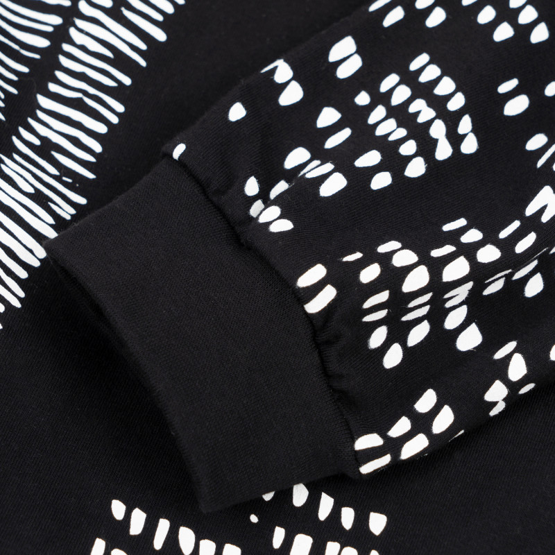 T-SHIRT DOWNTOWN LS - NOIR