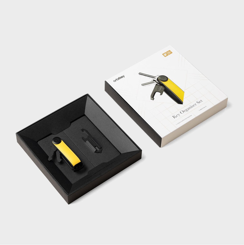 Orbitkey - Key Organiser Hybrid Leather + Multi-Tool v2 Set
