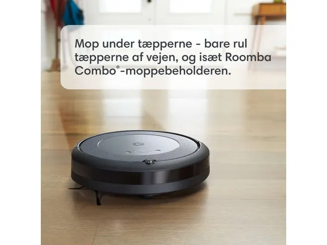 iRobot Roomba Combo i5 Robotstøvsuger med gulvmoppe