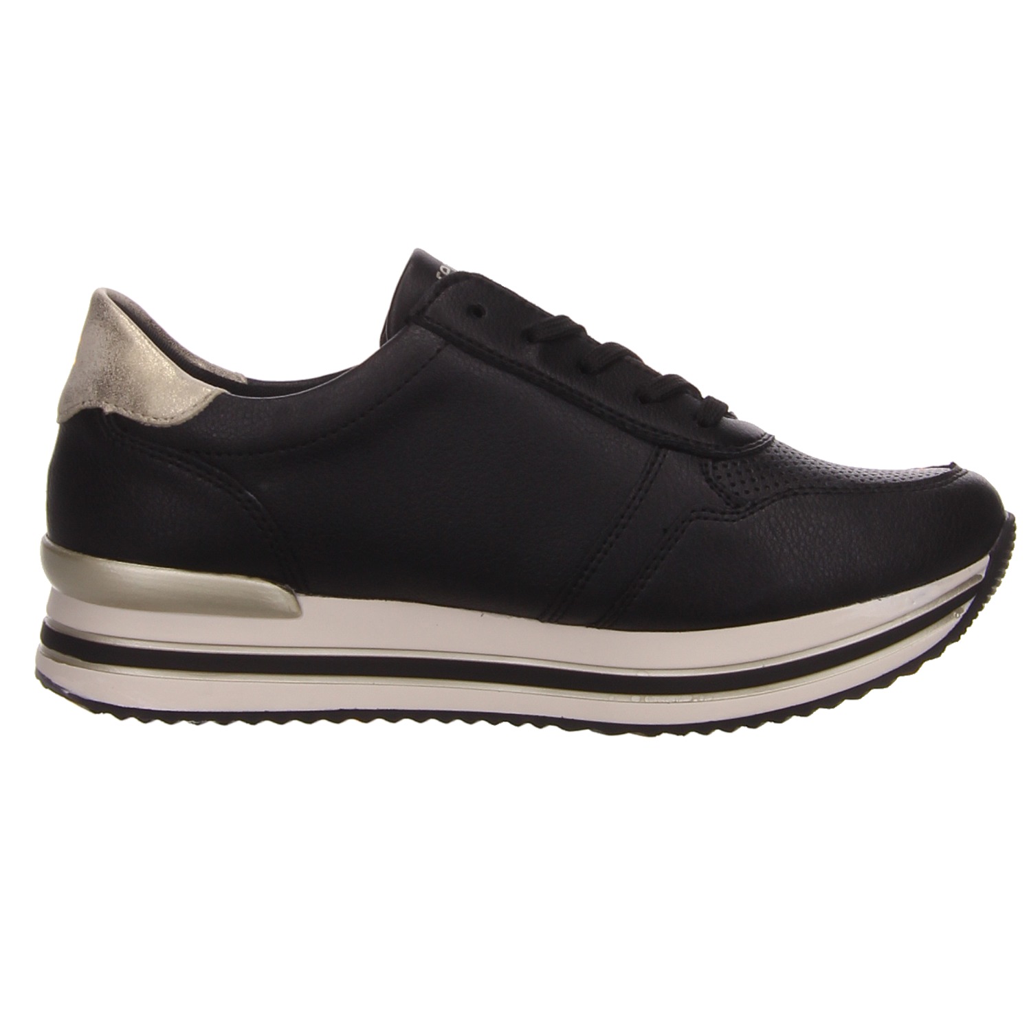Remonte Sneaker schwarz schwarz