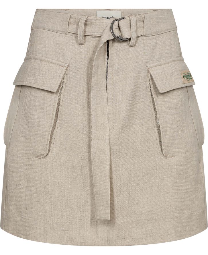 Holzweiler Gorti Linen Skirt Sand