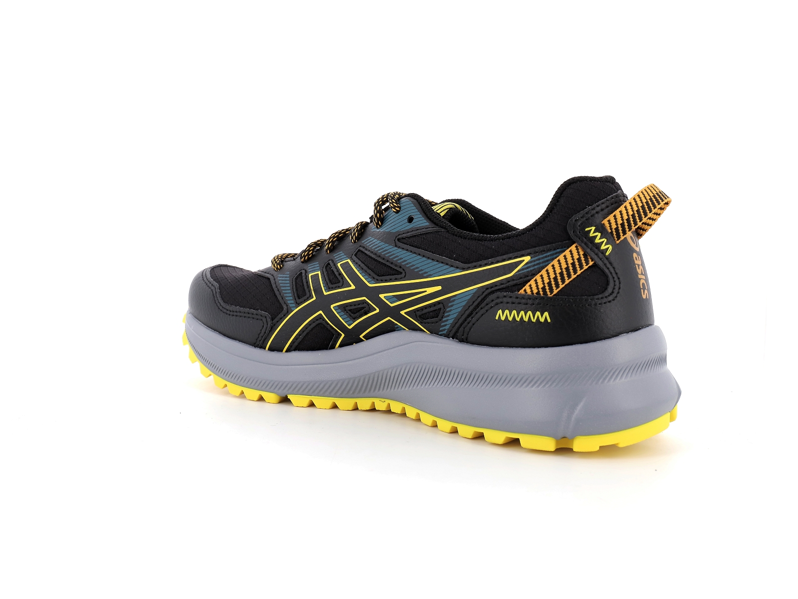 Asics-TRAIL SCOUT 2 Matières combinées Noir Jaune