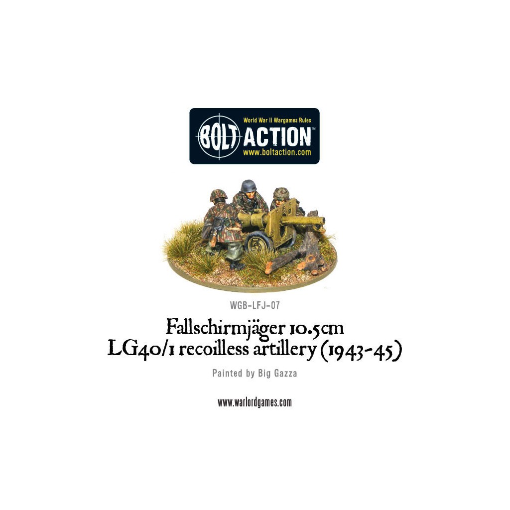 Bolt Action - German - Fallschirmjager 10.5cm LG40/1 Recoilless Artillery (1943-45)