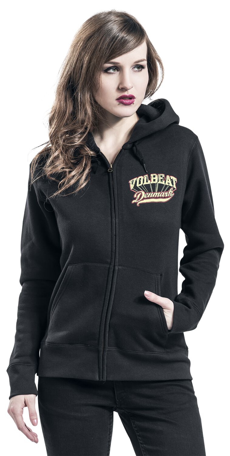 Rise From Denmark | Volbeat Sweat-shirt zippé à capuche