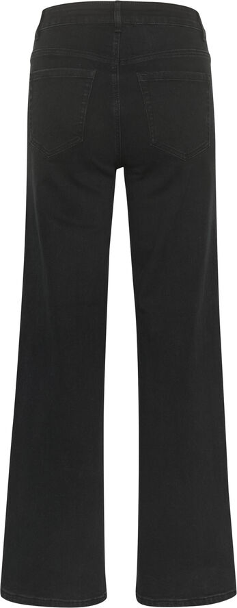 Kaffe KAkarla HW Wide Jeans Black deep
