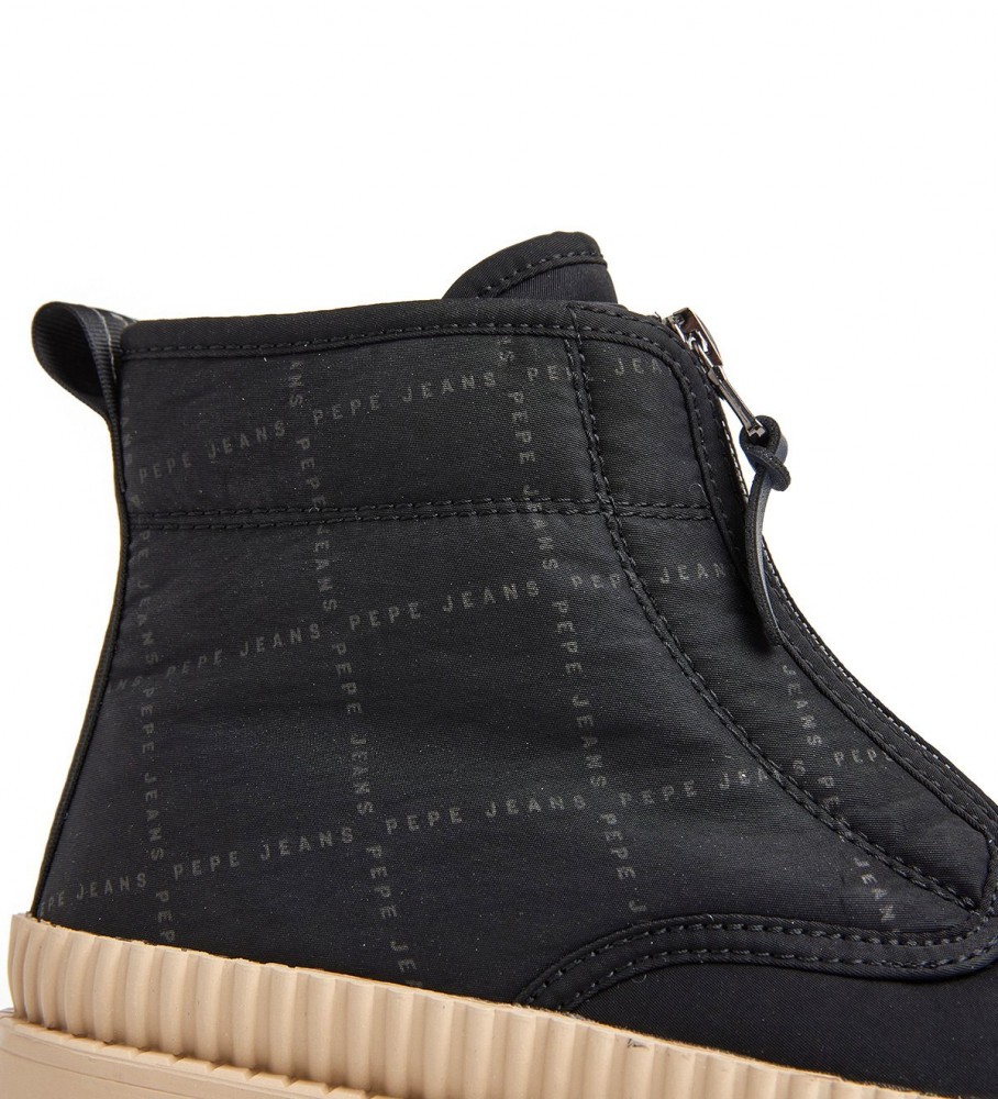Botas de cano curto Pepe Jeans Ascot Nyna pretas
