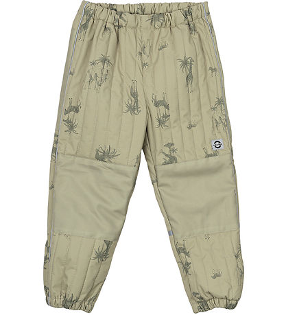 Mikk-Line Thermokleidung - Grau Green m. Print
